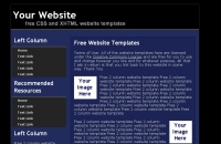 free css xhtml template #2